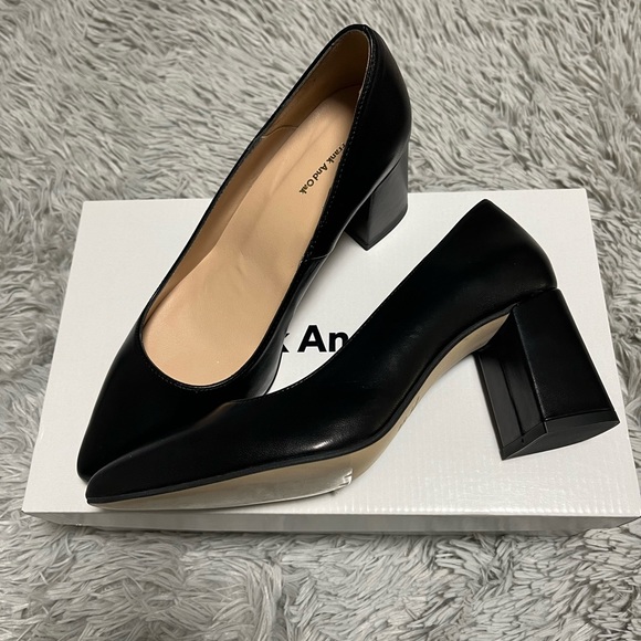 BNWT Frank & Oak Black Pumps - Picture 3 of 4